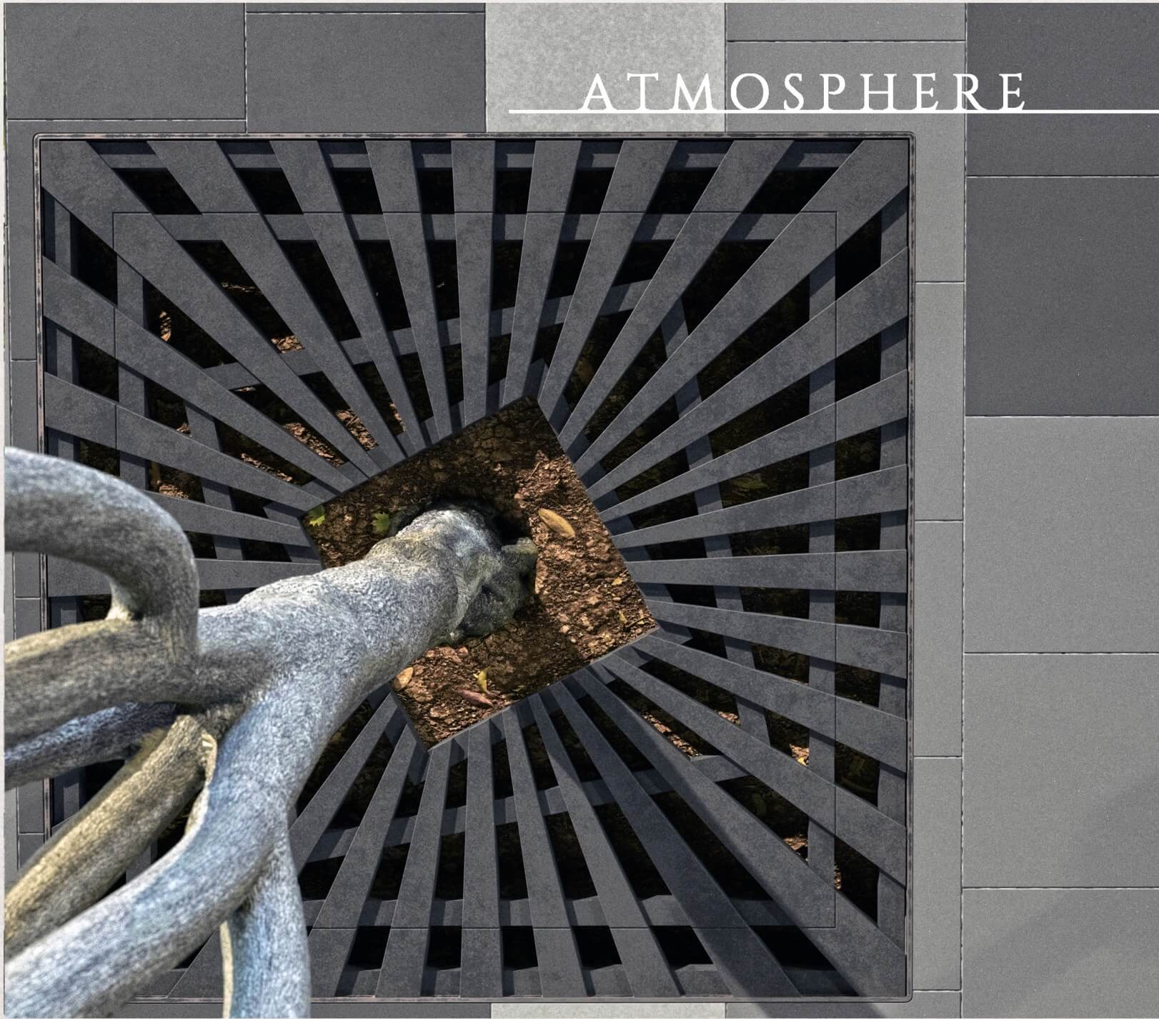 Приствольная решетка для дерева ZKING ATMOSPHERE 1.2х1.2м Черная в Черкесске фото